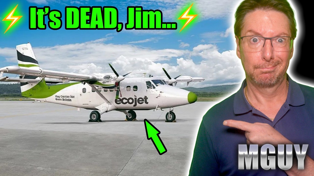 FLIGHT of FANCY: ELECTRIC airline WOUND UP, all planned flights CANCELLED | MGUY Australia