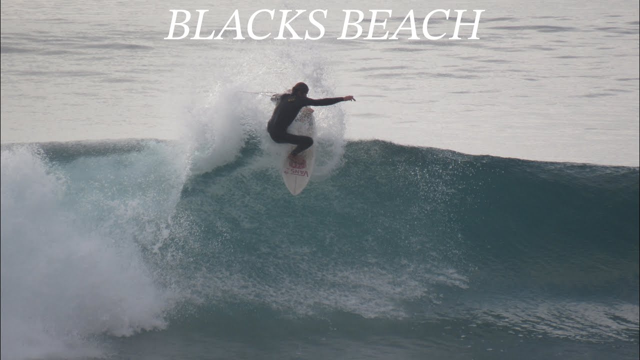 Blacks Beach Serving Up Fun A-Frames 