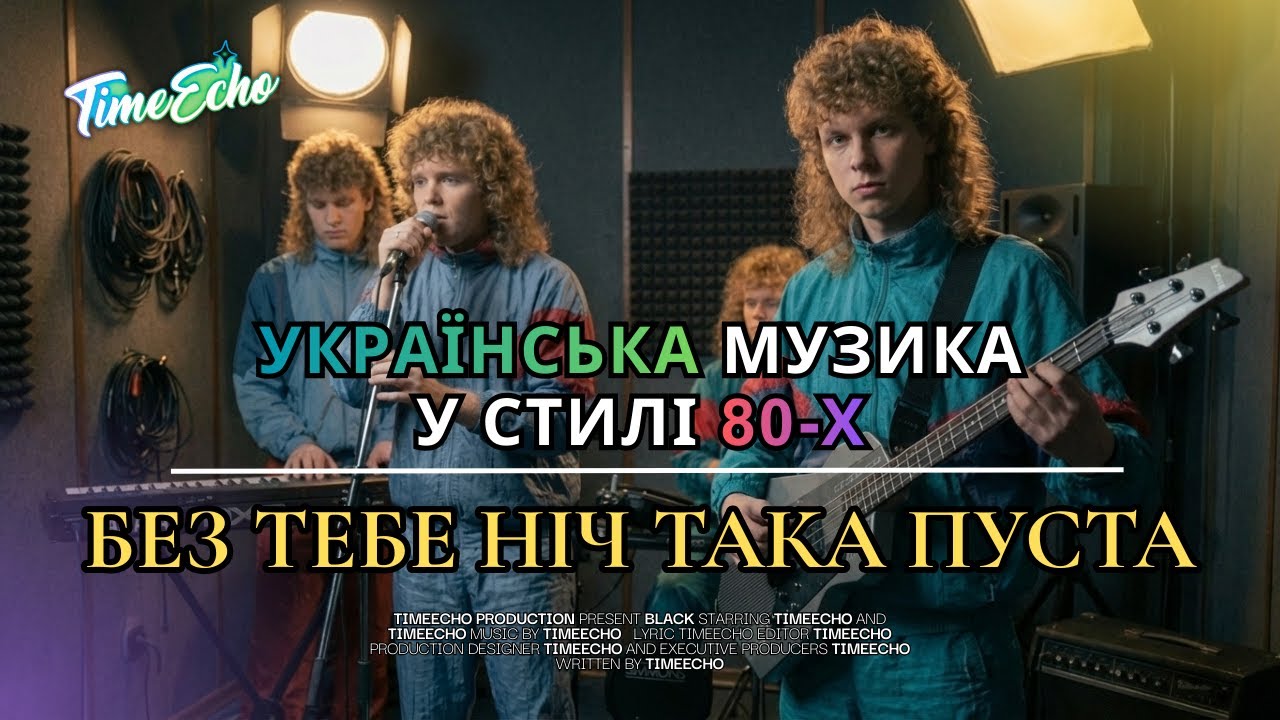 ❤️80’s НОСТАЛЬГІЯ✨Без тебе ніч така пуста — TimeEcho | Winter 80’s❄️ #80s #winter #hit #music