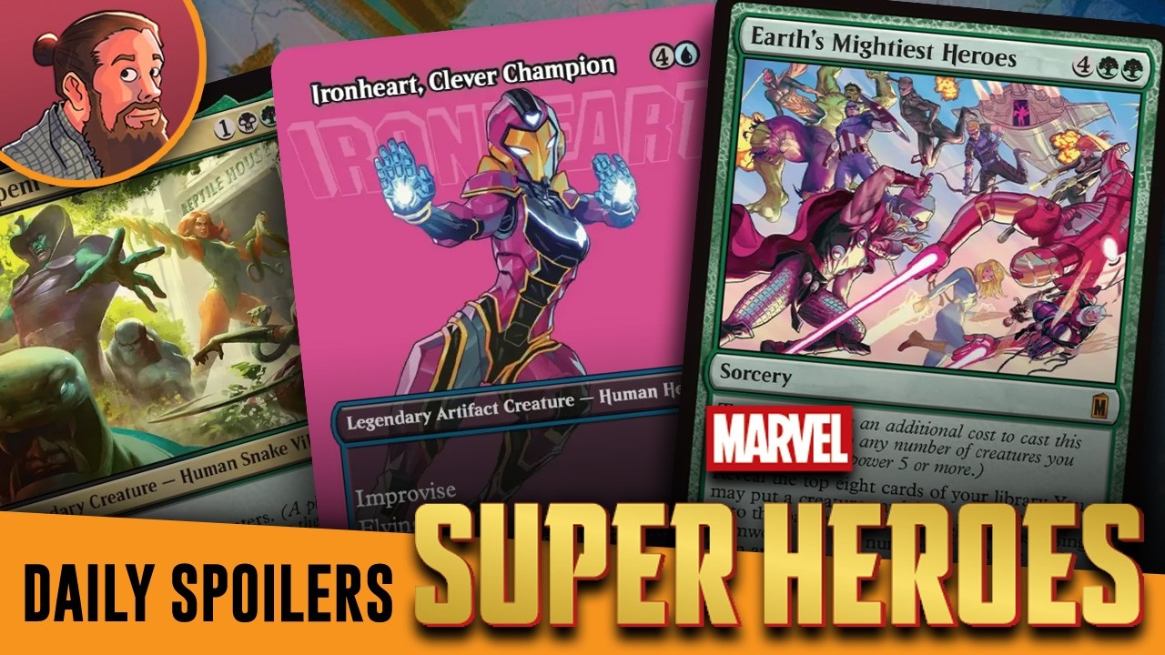 Poison Ward, Crazy Improvise Ramp, Cosmic Cube and More! | Daily MTG Marvel Super Heroes Spoilers