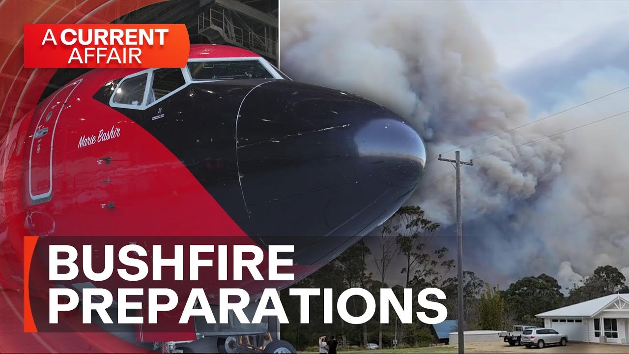 How former passenger jets are changing the way we fight fires | A Current Affair