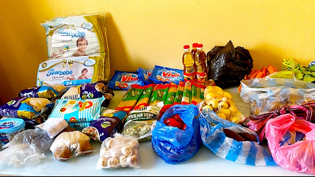 COMPRAS DO MÊS EM ANGOLA | Carnes para o mês com 40 mil kz
