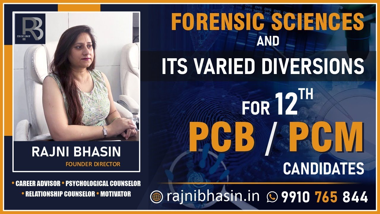 Forensic Science Paths | After 12th PCM/PCB #whatafter12th #forensicscience #pcm #careerguidance