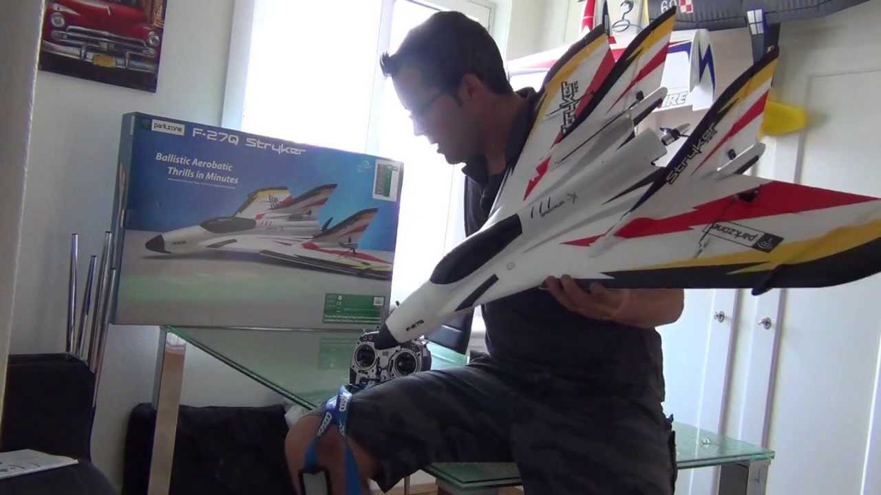 Rc Parkzone Stryker F 27 Q aufbauvideo mit eurem  Flyfreak 2013