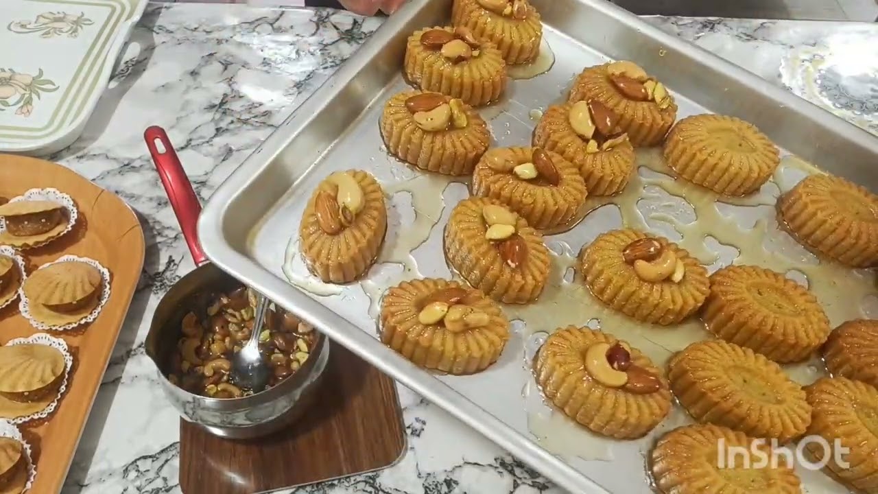 مقروط الكوشة بريستيج مرمل و معسل للقلب.و يذوب في الفم.makrout el koucha prestige