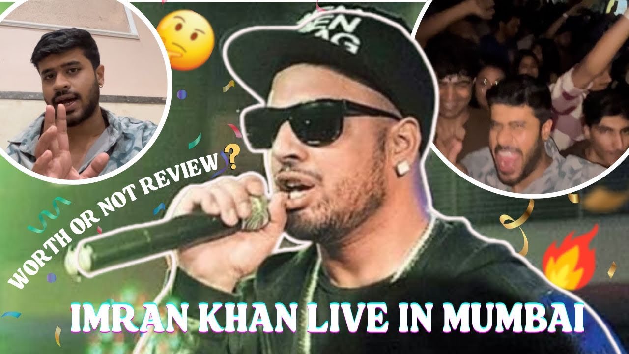 Enjoying Imran Khan Live Concert in Mumbai! 