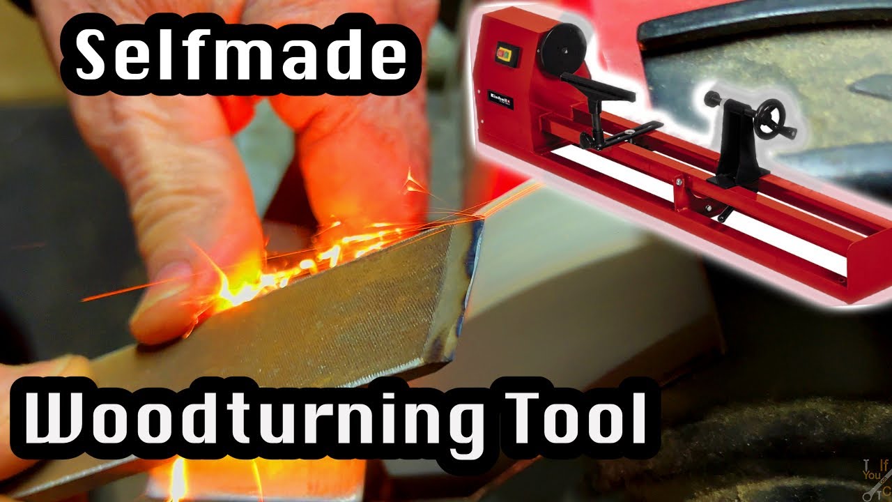 Selfmade / DIY Drechselmeisel  / Beitel Woodworking Lathe Tool #diy #DIY #DoItYourSelf #Simple