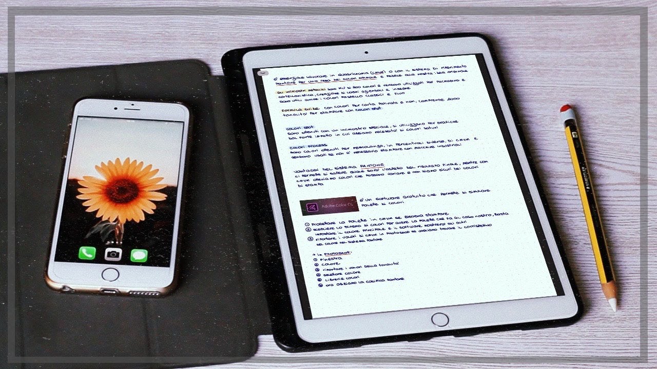 come prendo appunti con l'ipad pro ✏️📱