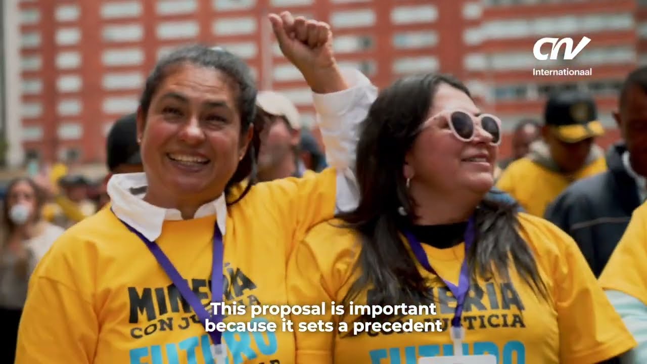 Colombian trade unions united in the first List of Demands