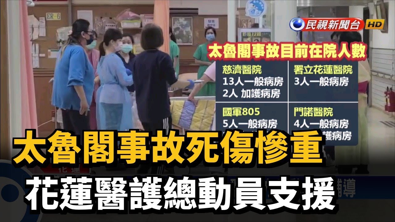 太魯閣事故死傷慘重 花蓮醫護總動員支援－民視新聞