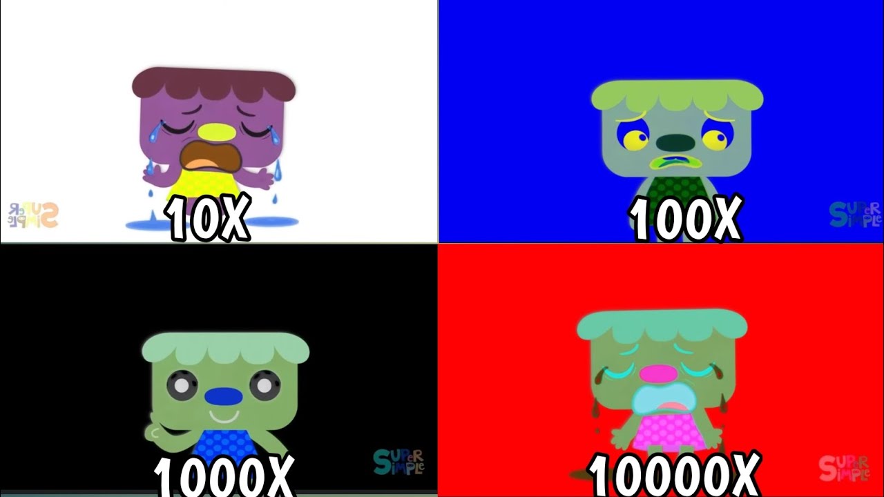 Super Simple Songs Featuring The Saddest Moment Intro Logo 10000X speed | Sponsored By: Klasky Csupo