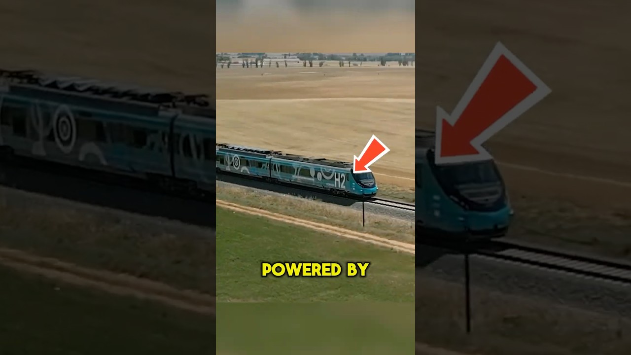 Hydrogen-Powered Train That Could Change Transportation Forever!? #shorts #facts