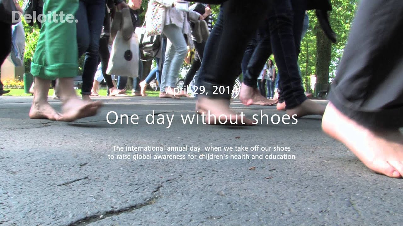 Why is Deloitte going barefoot?