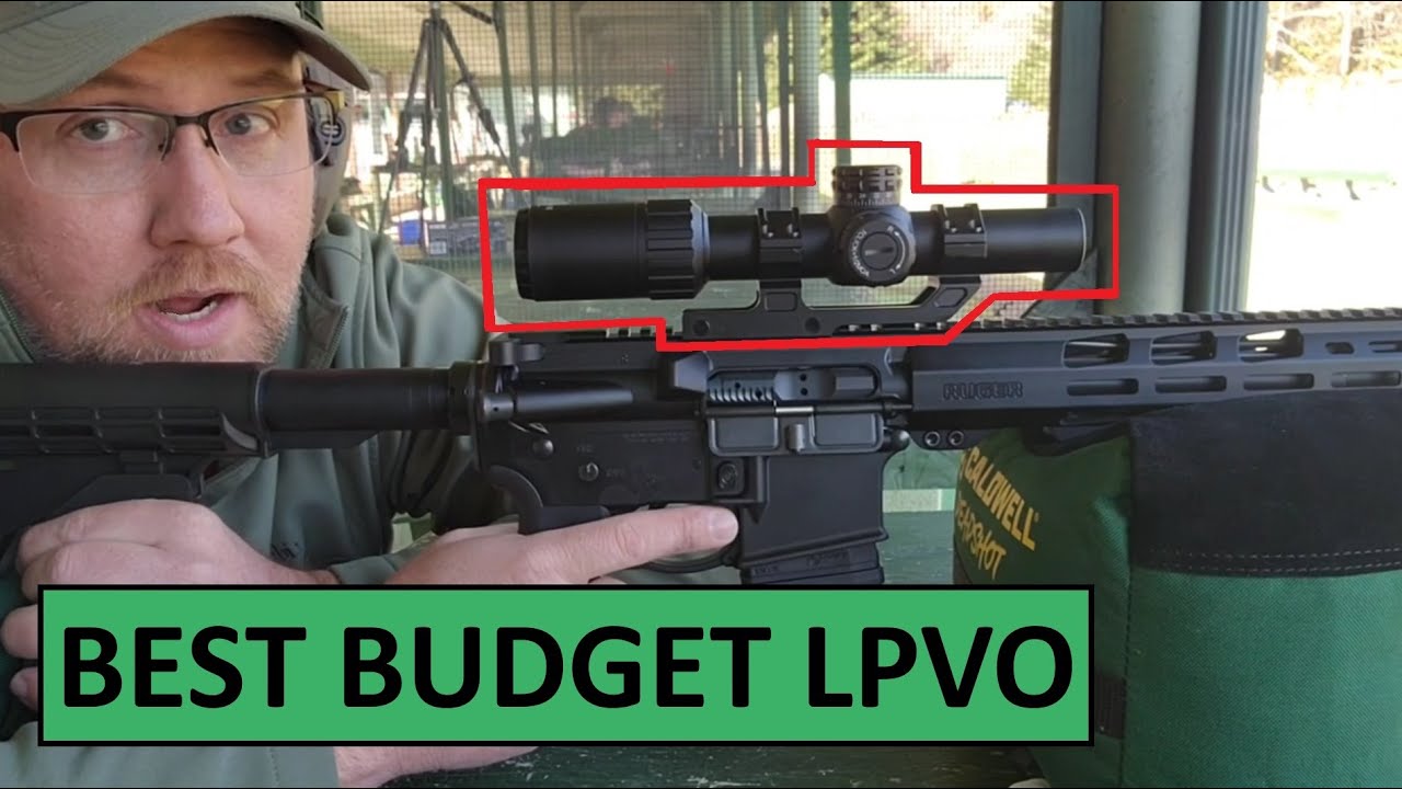 Оптический прицел CVLIFE EagleTalon 1-6x24 LPVO с подсветкой прицельной сетки.