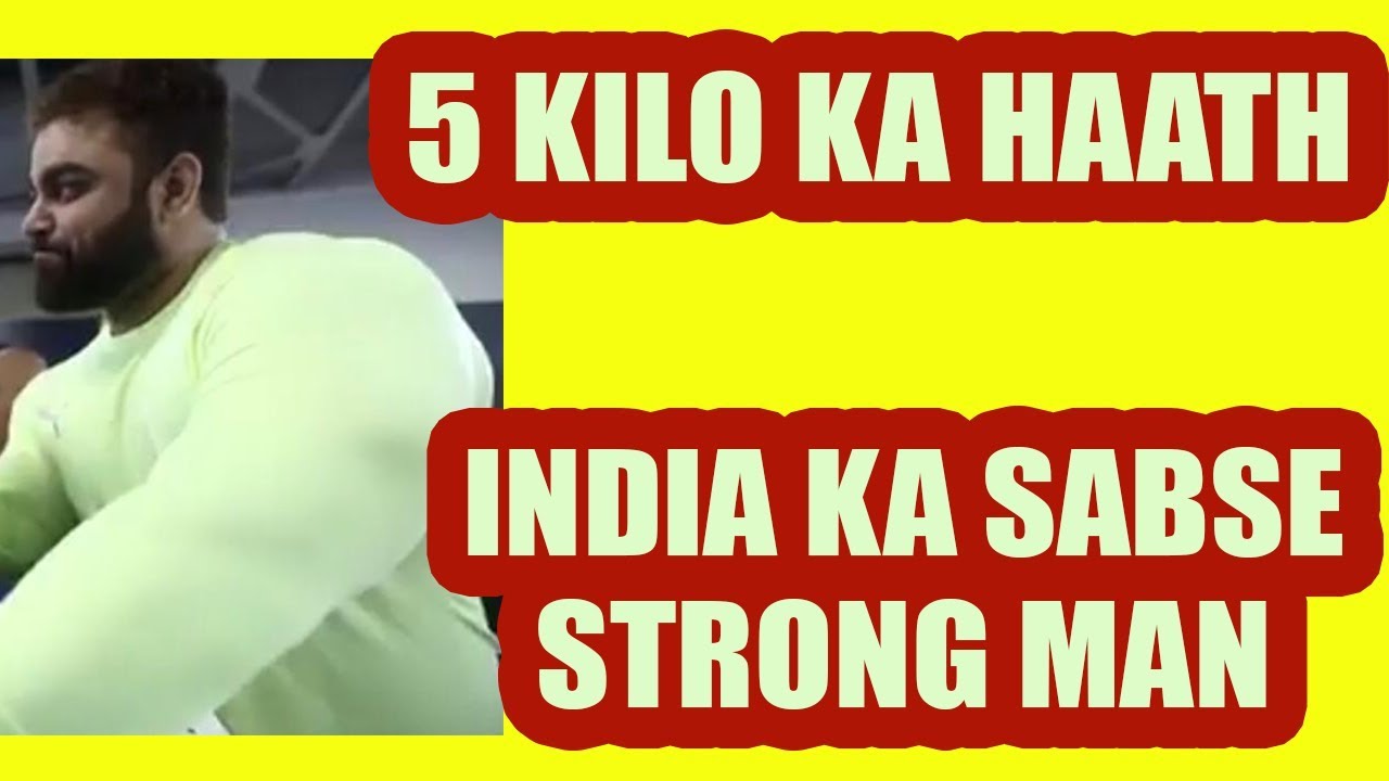 India ka sabse strong man | 5 kilo ka haath only on Tarun Gill Talks