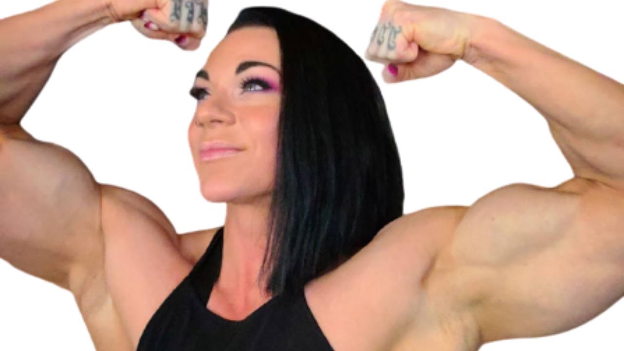 Impressive  American Female Bodybuilder | ANGELA YEO