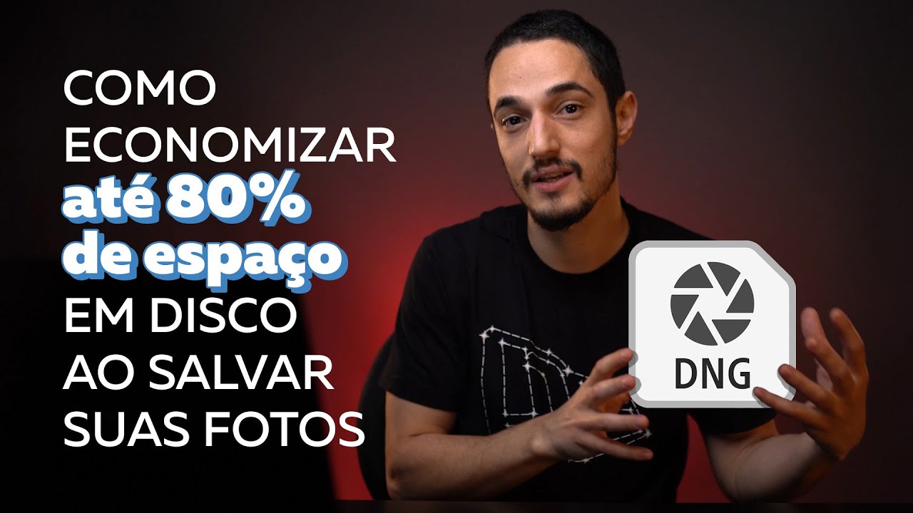 Como economizar até 80% de espaço em disco ao salvar suas fotos