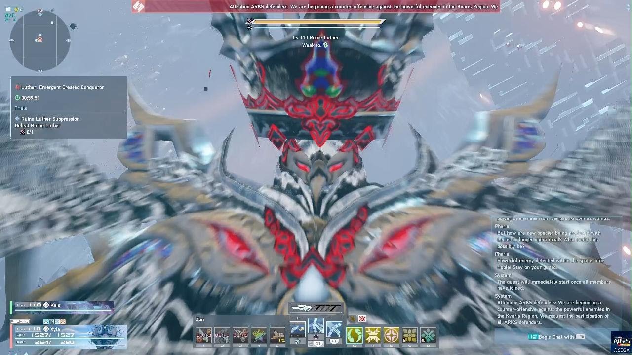 Phantasy Star Online 2 New Genesis (Time Slayer Stratagem)
