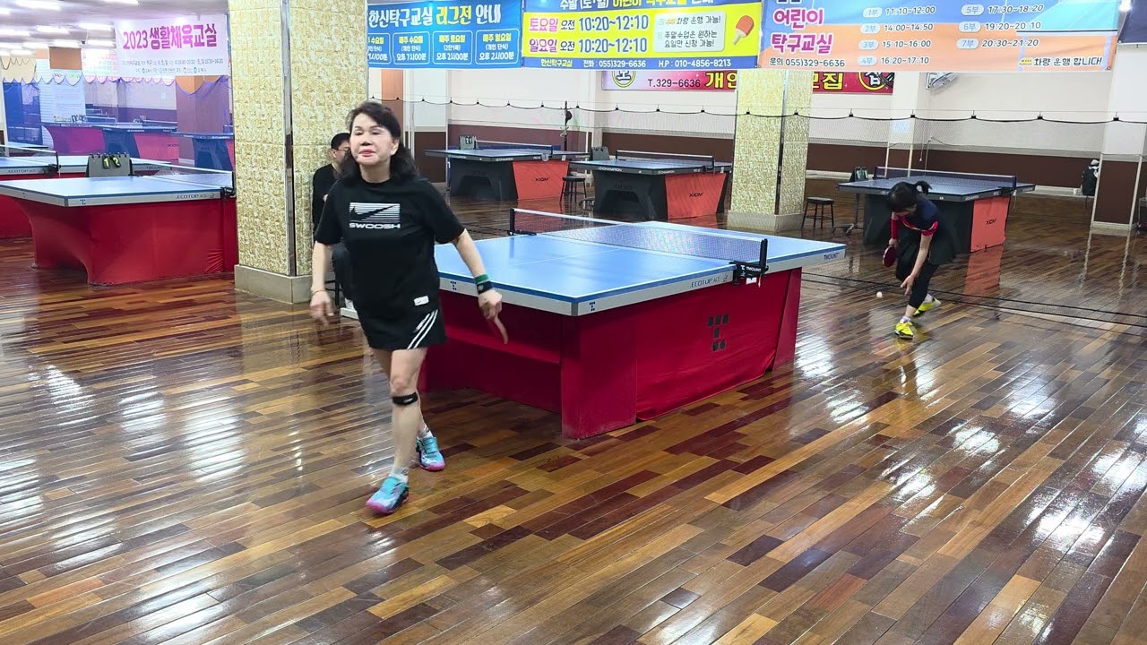 2026.3.13 한신금요리그 4강전 정지은7부 VS 노해정7부 #탁구 #tabletennis #pingpong #한신탁구교실 #김해탁구