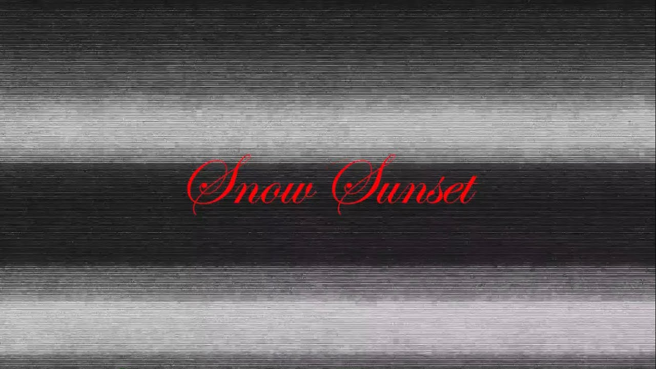 polly - Snow/Sunset(Official Lyric Video)