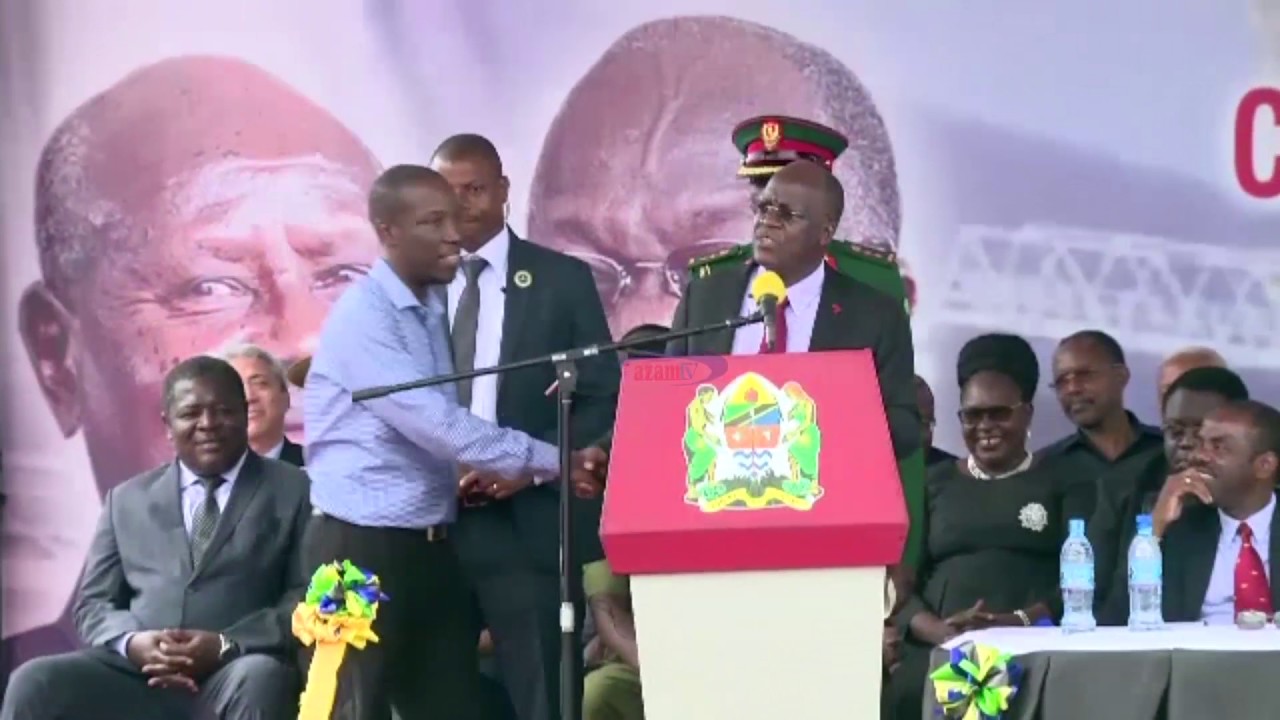 Azam TV – Magufuli awapatanisha Ruge na Makonda jukwaani