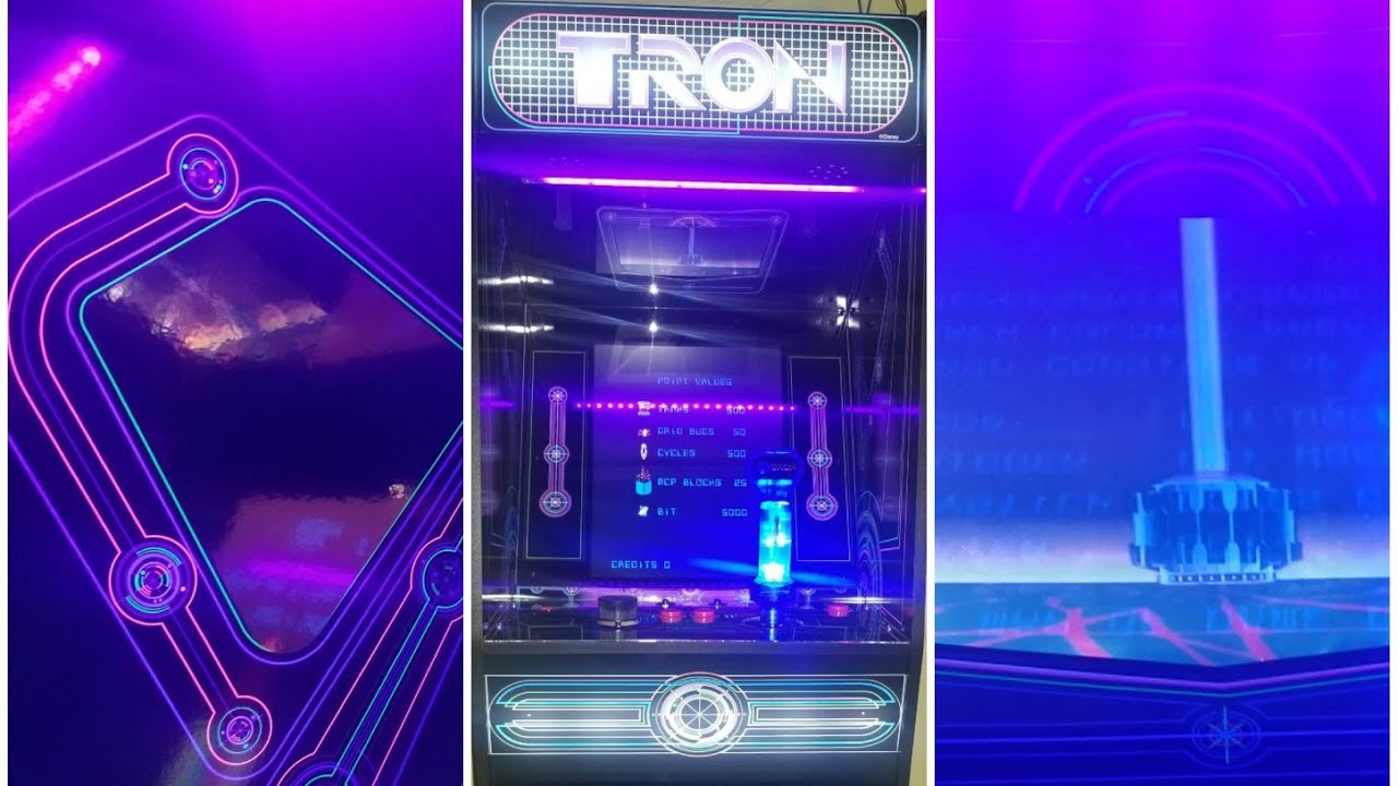 Arcade1up TRON cosmetic mod showcase!