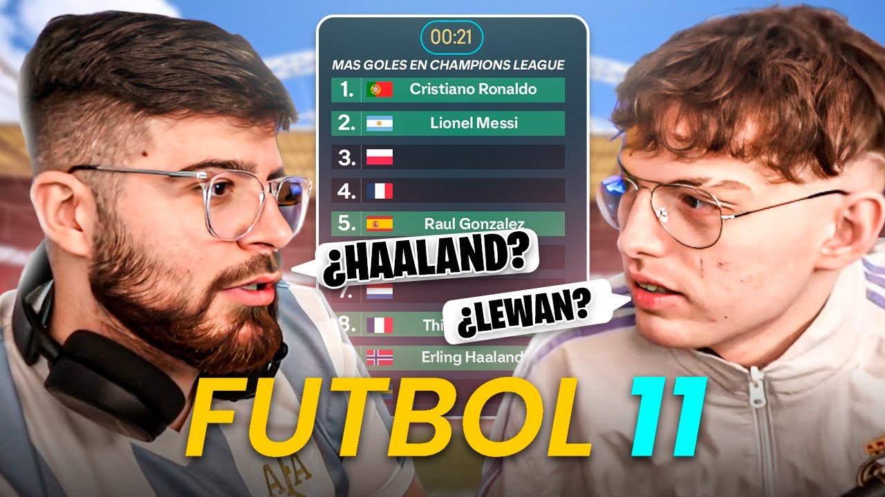 LA COBRA Y DAVOO XENEIZE JUEGAN RETOS DE FÚTBOL: COMPLETAN EL FÚTBOL 11