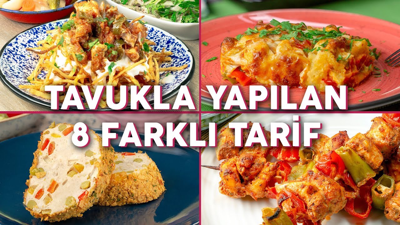 Her Zaman Yaptıklarınızdan Çok Farklı 8 Tavuklu Tarif - Ana Yemek Tarifleri