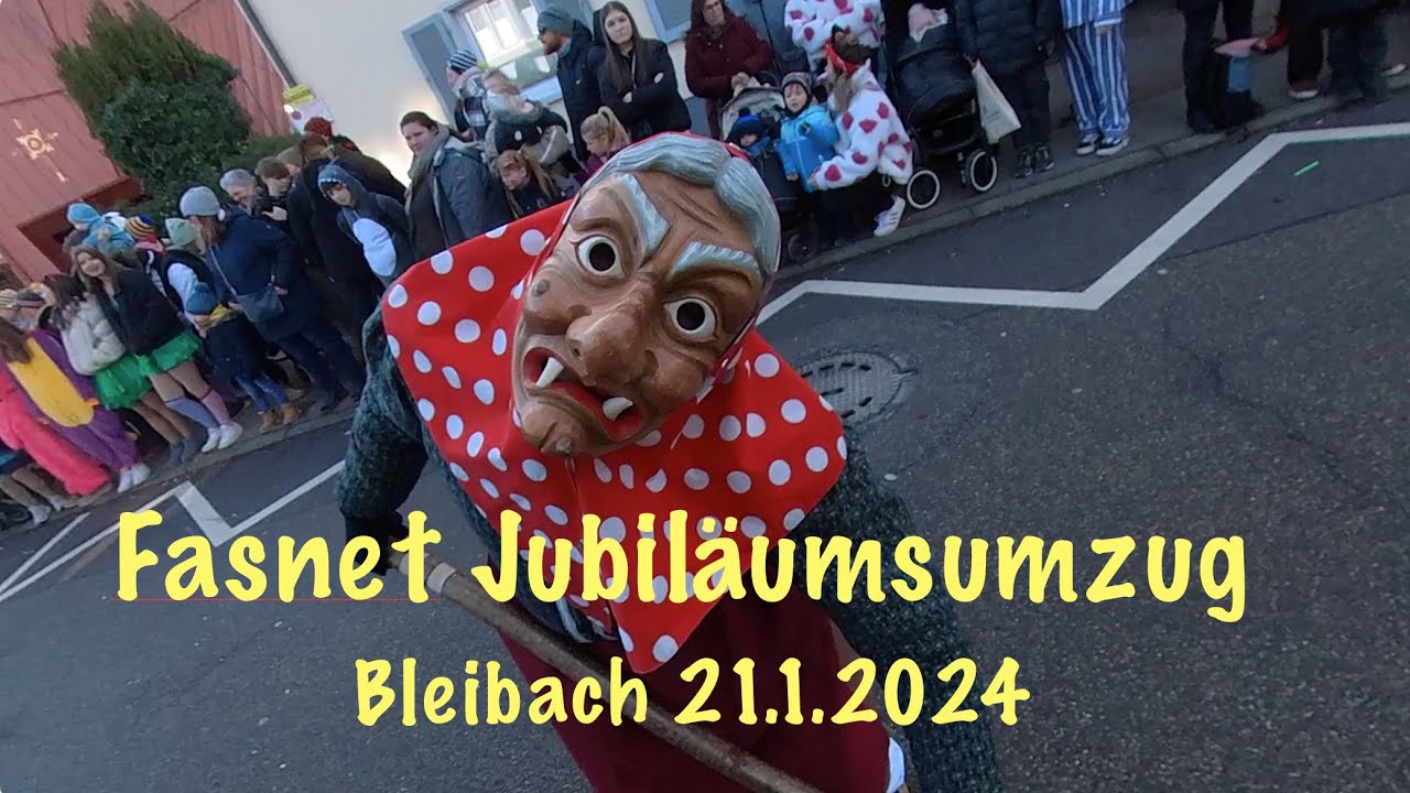 🎖️Fasnet Jubiläumsumzug - Bleibach 21.1.2024