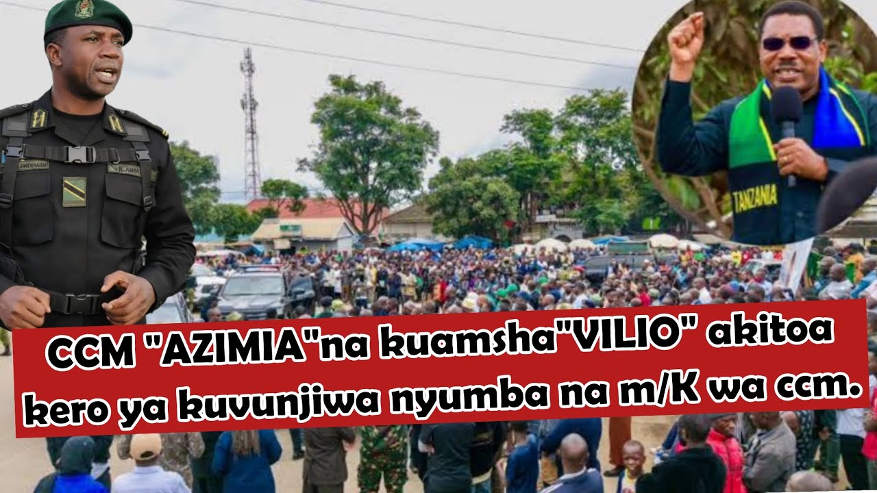 Mbarikiwa afurahia MWANACCM kuzimia akitoa kero ya kuvunjiwa nyumba na m/K wa ccm 
