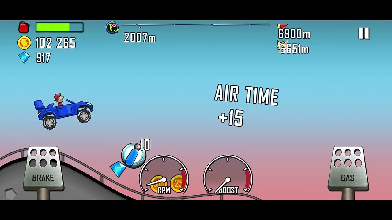 Amazing 🤩 car 🚙 hill climb racing new gameplay 