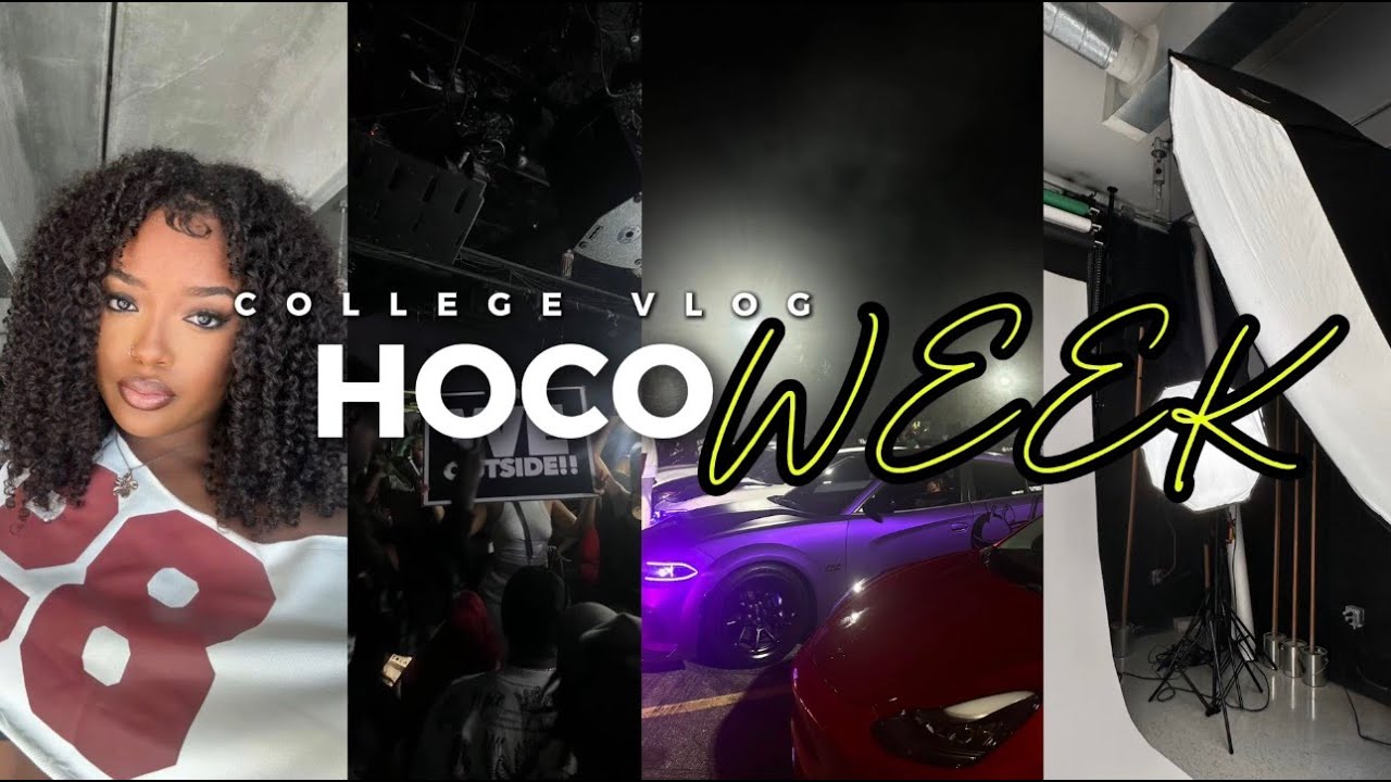 COLLEGE DAYS IN MY LIFE l homecoming vlog, ksu, car meet, tailgate, food outing, photoshoot, etc.