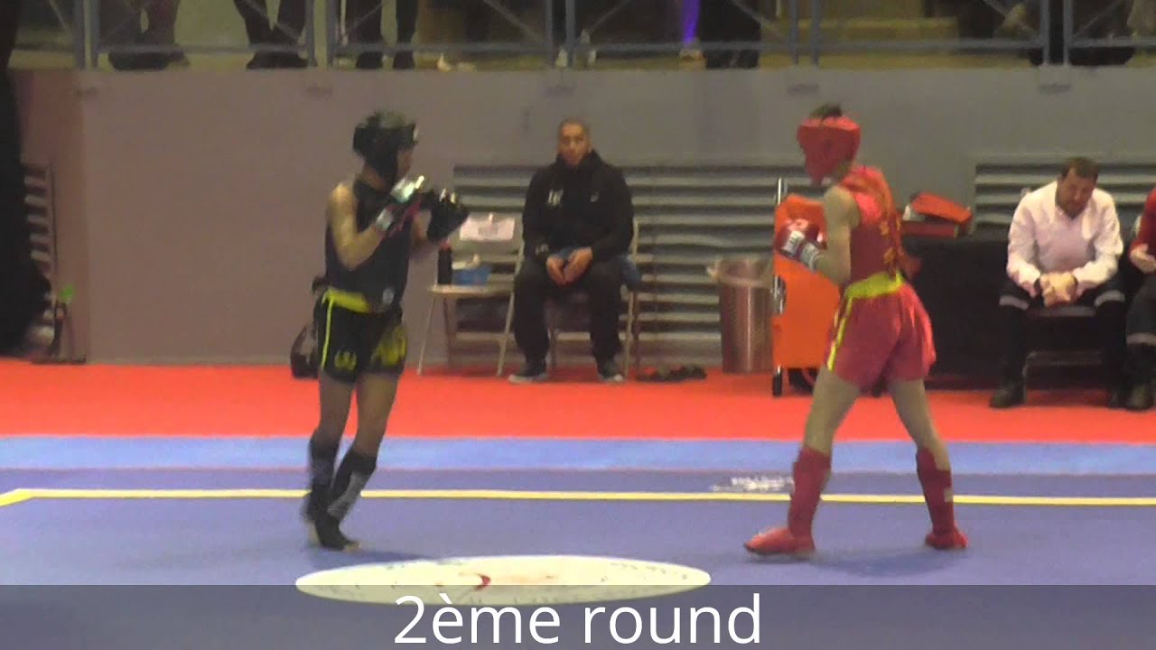 Quentin LUU - Sanda senior B -56kg - Finale championnat de France 2016