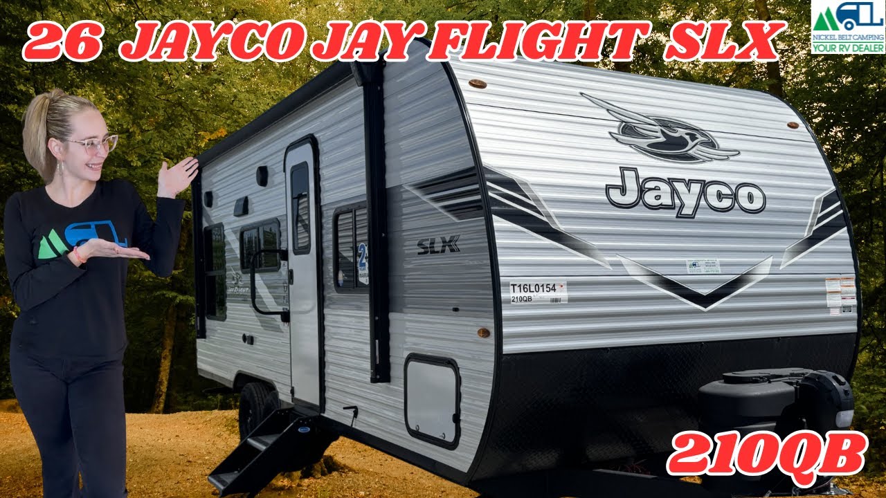 2026 Jayco Jay Flight SLX 210QB | Couple Coach Trailer | For Sale at Nickel Belt Camping |