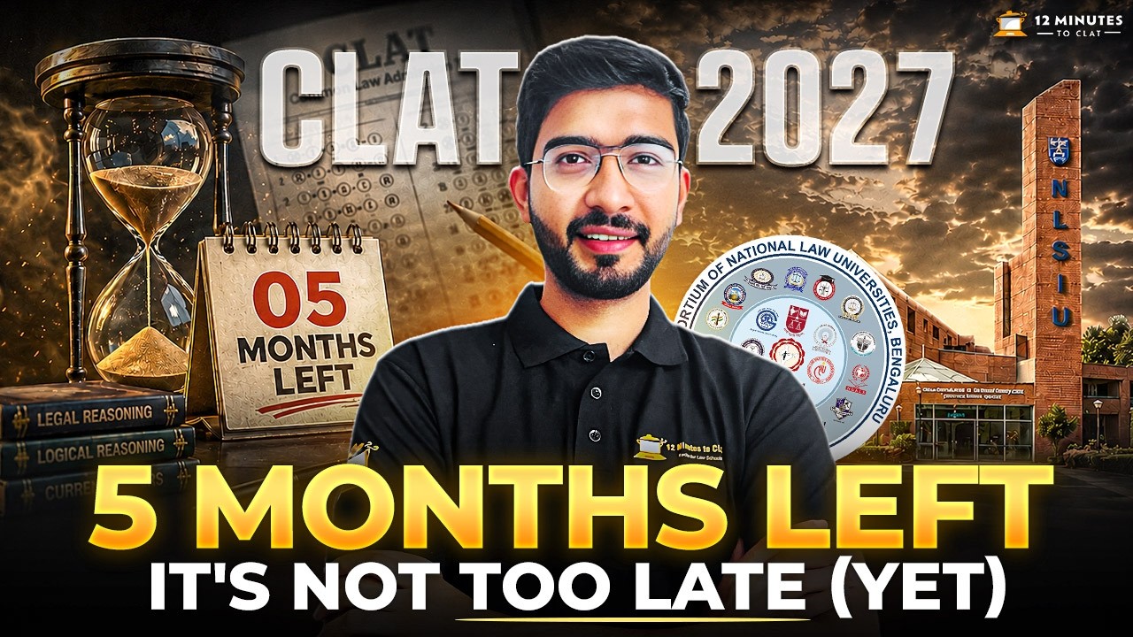CLAT 2027 5 Months Strategy | Study Plan, Books & Daily Timetable for CLAT Exam | Keshav Malpani