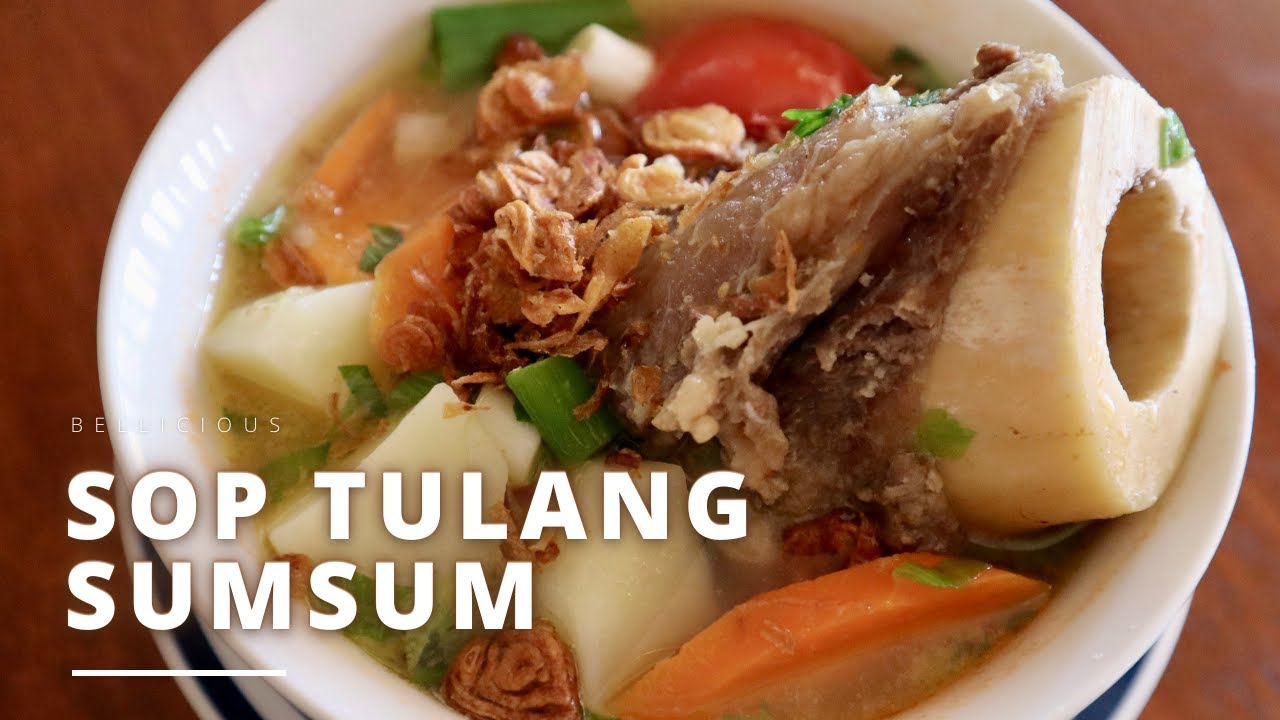 SOP SUMSUM TULANG SAPI | Resep ASI Booster Gampang Buat Busui