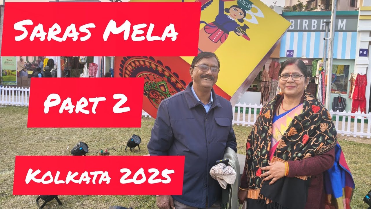 Saras Mela kolkata 2025 |  Part 2 #travel#food##fun#fair#mela#elamukeshvlogs