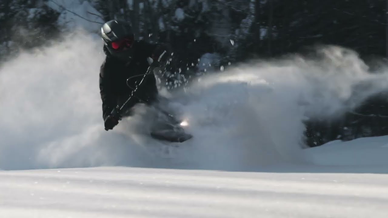 This is the Widescape WS250 stand-up snowmobile