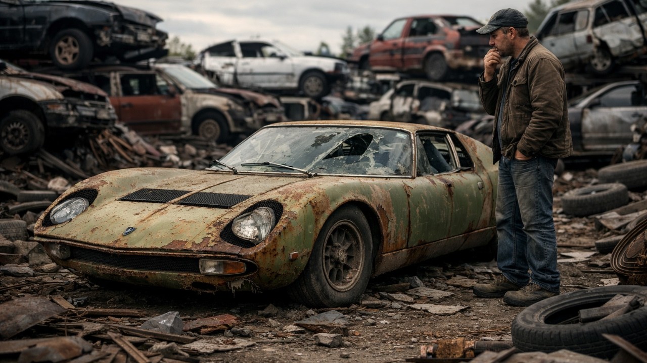 ASMR Full Restoration of 1967 Verde Miura Lamborghini Miura P400 | Abandoned to Showroom Perfection