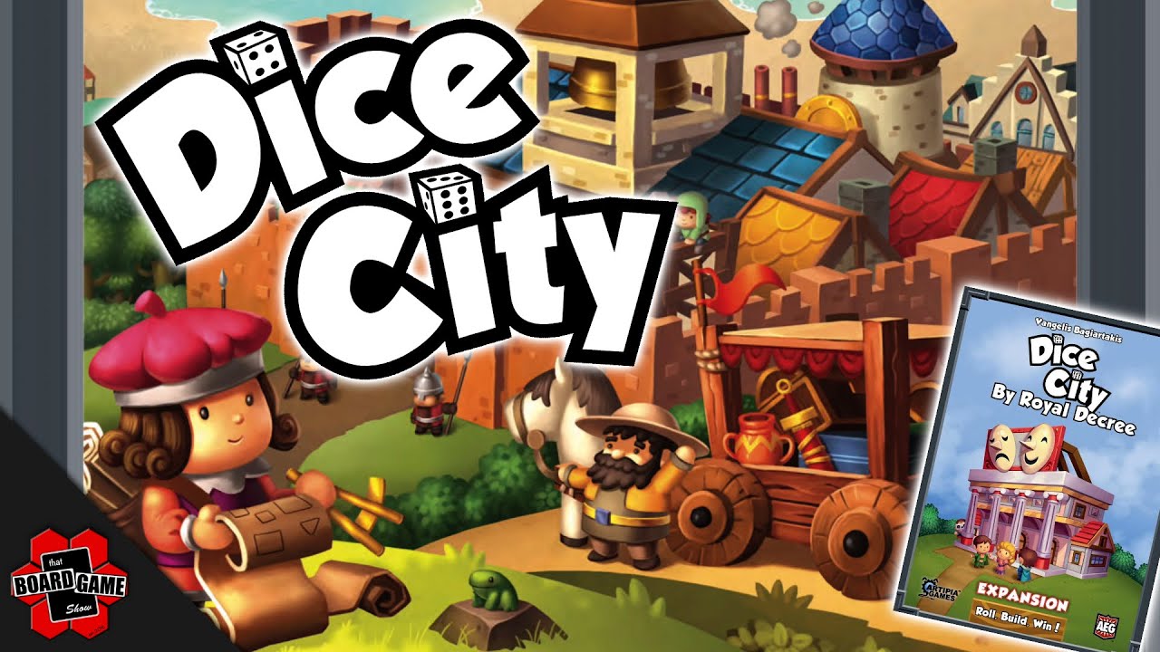 Dice City + By Royal Decree | Solo