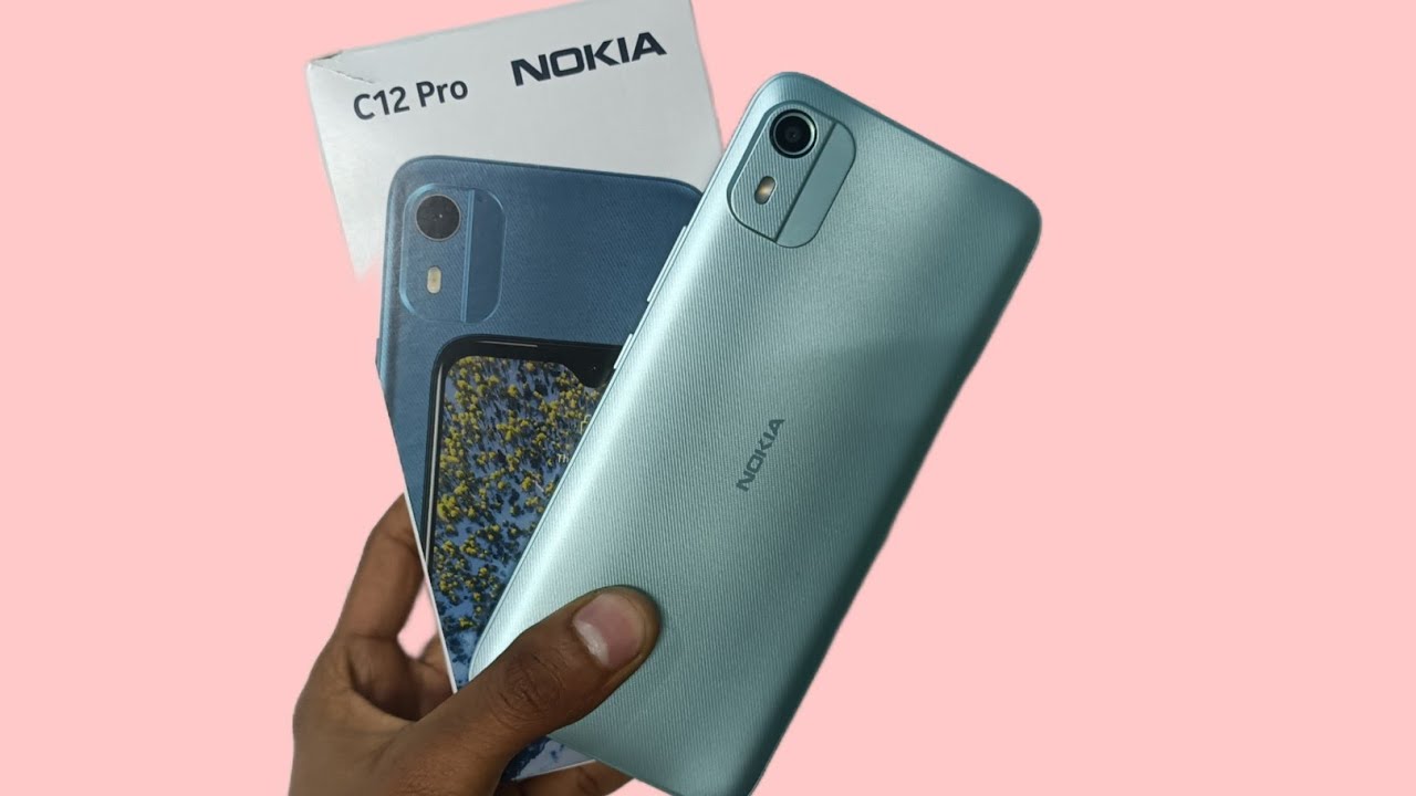 NOKIA C12 Pro Unboxing 🌊🍒.