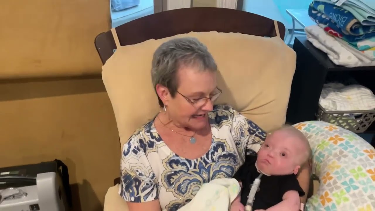 Mama Sue is with Baby Blake | Mosaic Trisomy 22 awareness | I'm holding a miracle baby