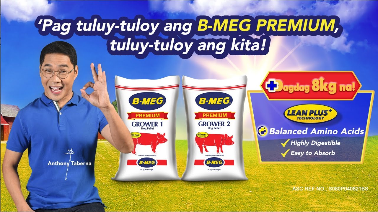 B-MEG PREMIUM with Lean Plus Technology at Balanced Amino Acids -- Dagdag 8Kg na!