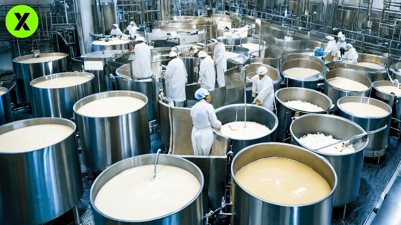 КАК ДЕЛАЕТСЯ ГРЕЧЕСКИЙ ЙОГУРТ: ОТ ФЕРМЫ ДО ФАБРИК 🍶