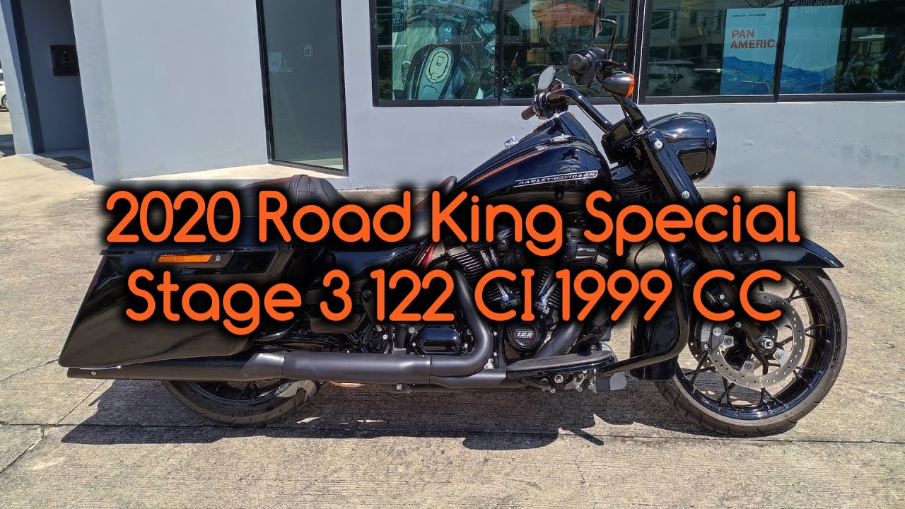 2020 Road King Special Stage 3 Walkaround Close up detail + Rev