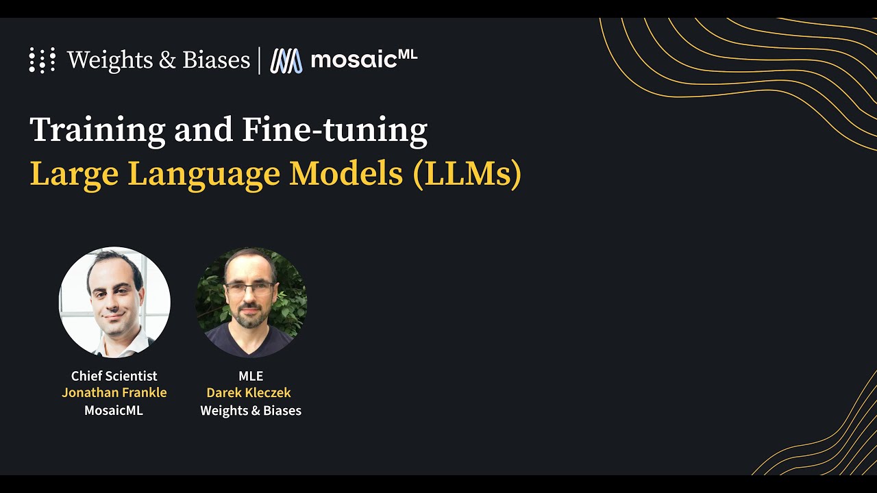 Training & Fine-Tuning LLMs: Data