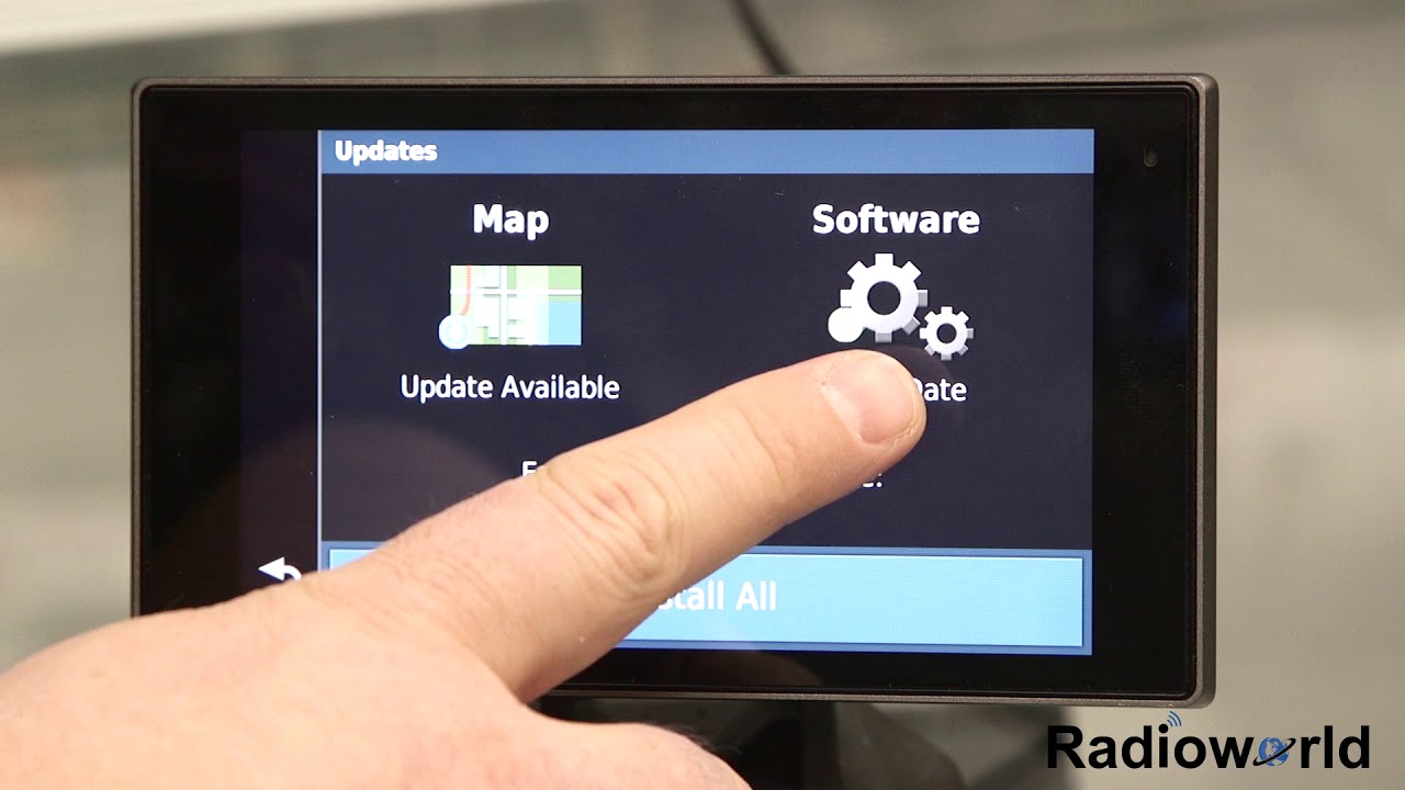 Обновление карты WiFi Garmin GPS