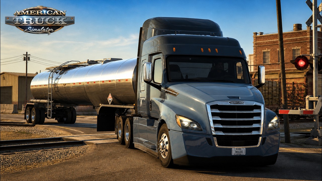 Back Behind the Wheel With 26,664 Pounds of Lye | American Truck Simulator