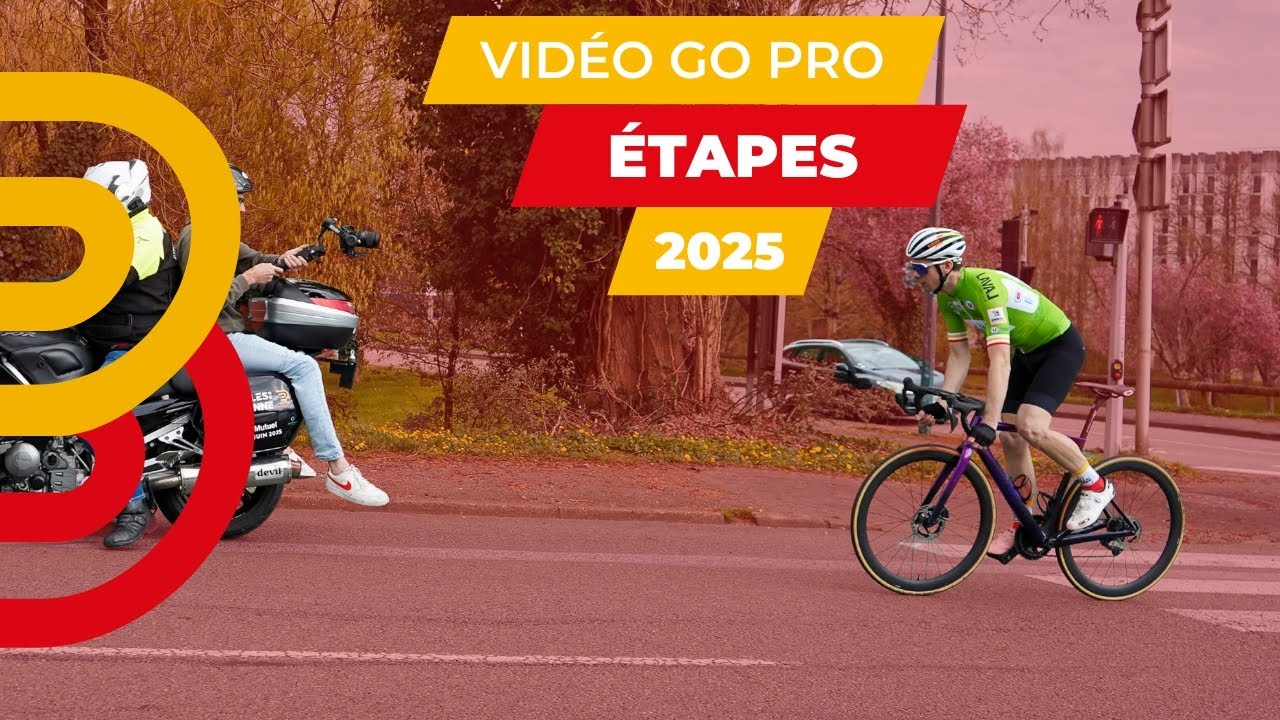 Etape 2 - 2 derniers km à Bais - Boucles de la Mayenne - Crédit Mutuel 2025