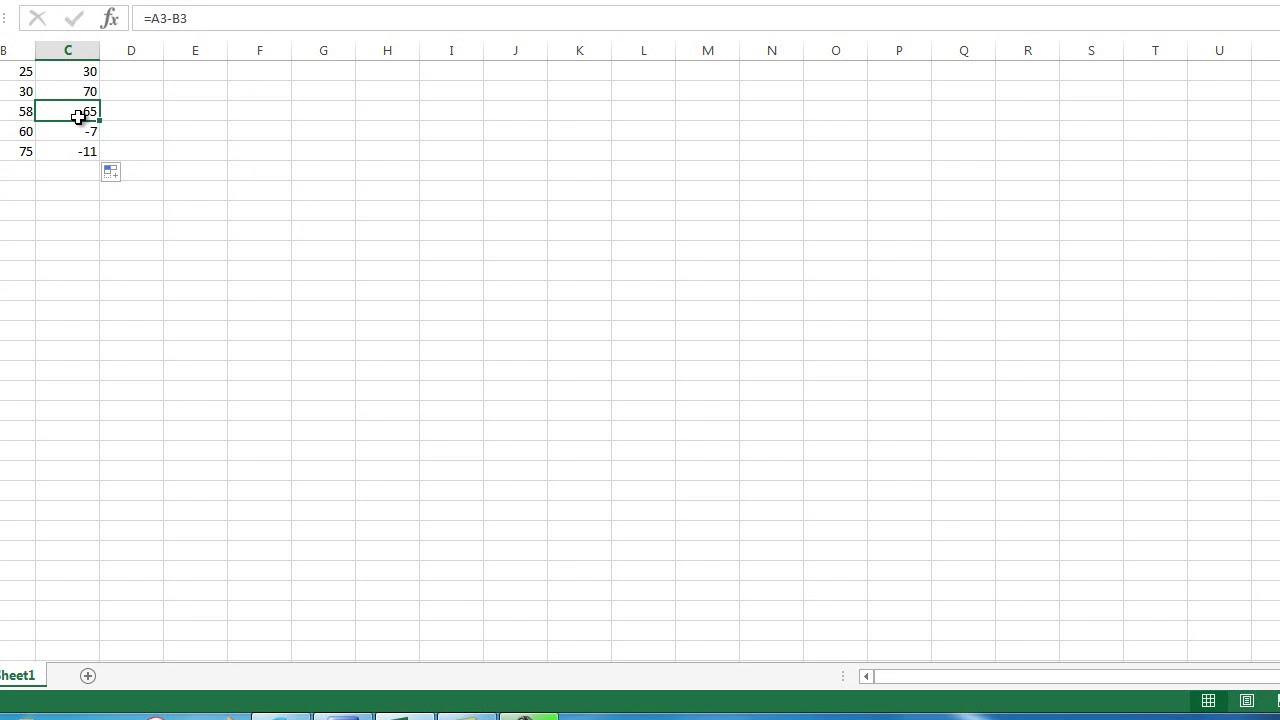 Microsoft Excel 2013 Formulas